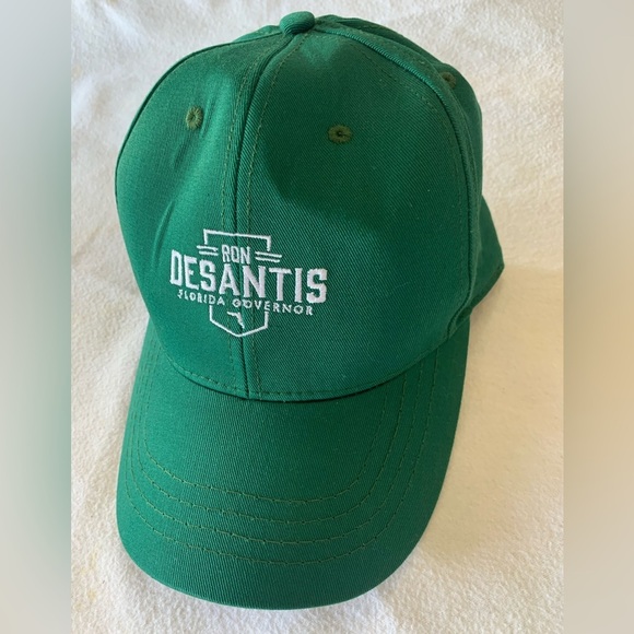 New Ron Desantis Keep Florida Free Trucker Hat White Snap Back Adjustable - Picture 8 of 10